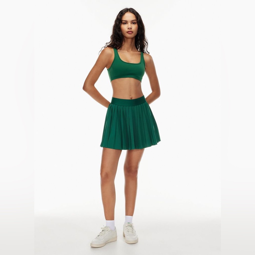 TNA action Green Pleated Skort
